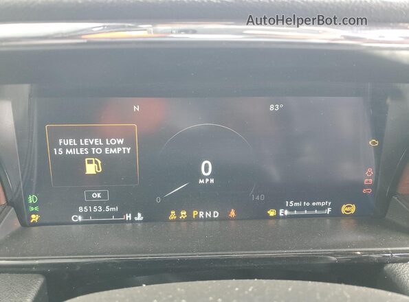 5LMJJ2KT2MEL02847 2021 LINCOLN NAVIGATOR Black Widok zestawu wskaźników