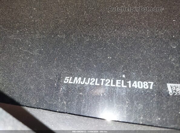 5LMJJ2LT2LEL14087 2020 LINCOLN NAVIGATOR Black Widok komory silnika