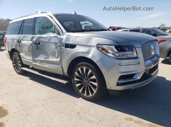 5LMJJ2LT4MEL15355 2021 LINCOLN NAVIGATOR Silver Przód prawy