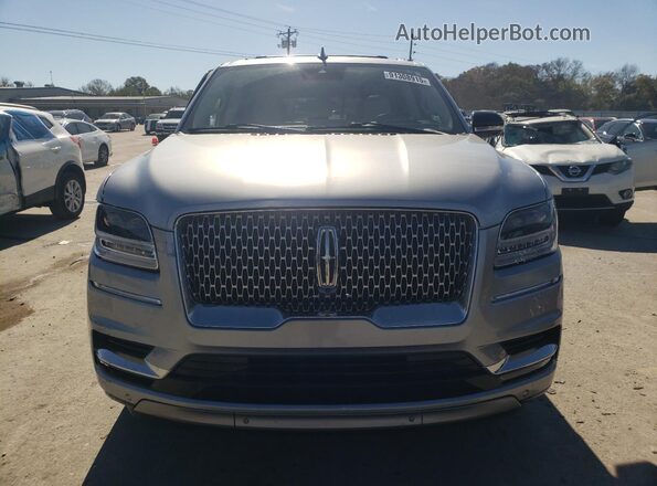 5LMJJ2LT4MEL15355 2021 LINCOLN NAVIGATOR Silver Widok z przodu