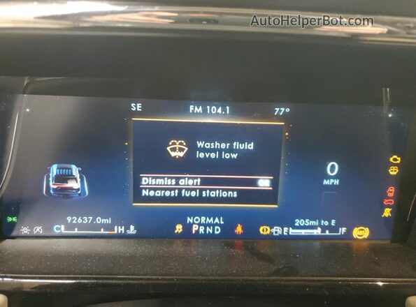 5LMJJ2LT7NEL03363 2022 LINCOLN NAVIGATOR Черный Вид щитка приборов