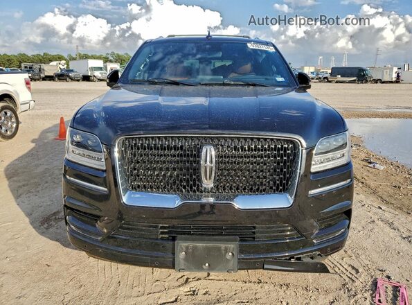 5LMJJ2LT8MEL00793 2021 LINCOLN NAVIGATOR Black წინა ხედი