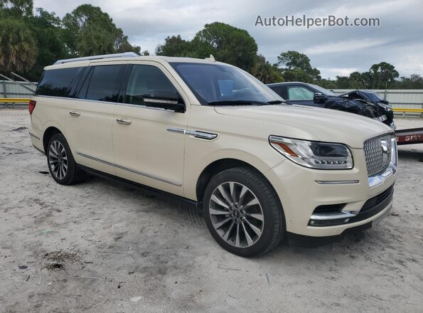 5LMJJ3HT0JEL05240 2018 LINCOLN NAVIGATOR Beige Przód prawy