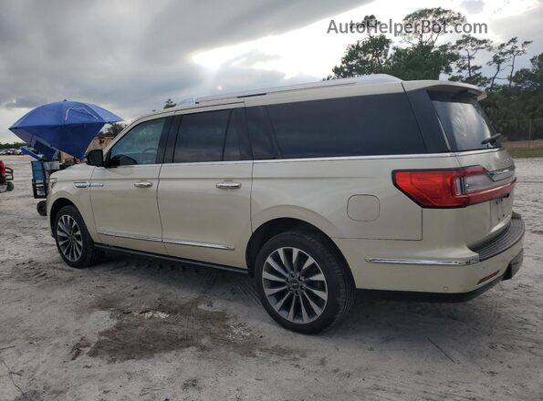 5LMJJ3HT0JEL05240 2018 LINCOLN NAVIGATOR Beige Tył lewy