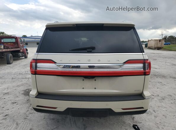 5LMJJ3HT0JEL05240 2018 LINCOLN NAVIGATOR Beige Widok z tyłu