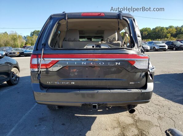 5LMJJ3HT5GEL11284 2016 LINCOLN NAVIGATOR Gray Rear view