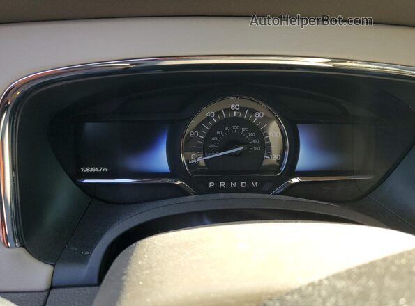5LMJJ3HT5GEL11284 2016 LINCOLN NAVIGATOR Gray Instrument cluster view