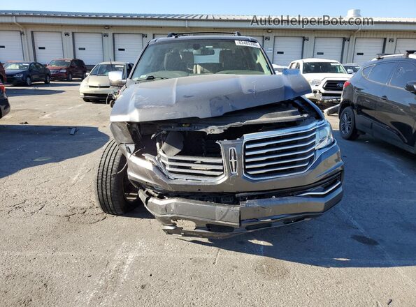 5LMJJ3HT5GEL11284 2016 LINCOLN NAVIGATOR Gray Front view