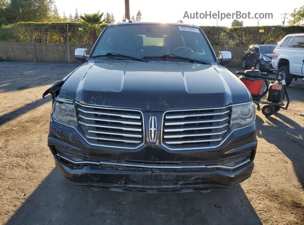 5LMJJ3HT8GEL08184 2016 LINCOLN NAVIGATOR Black Widok z przodu