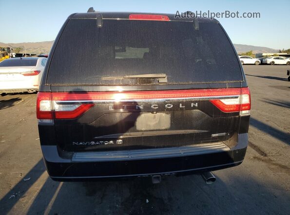 5LMJJ3HT8GEL08184 2016 LINCOLN NAVIGATOR Black Widok z tyłu