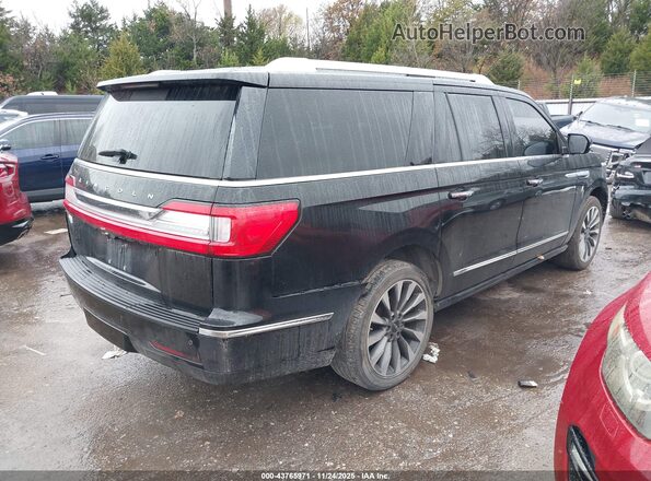 5LMJJ3HT9JEL04734 2018 LINCOLN NAVIGATOR L Black Rear right