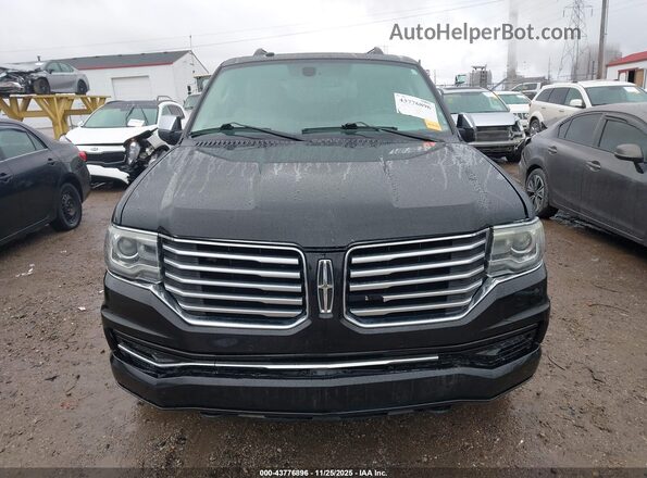 5LMJJ3JT5GEL09660 2016 LINCOLN NAVIGATOR L Black წინა ხედი