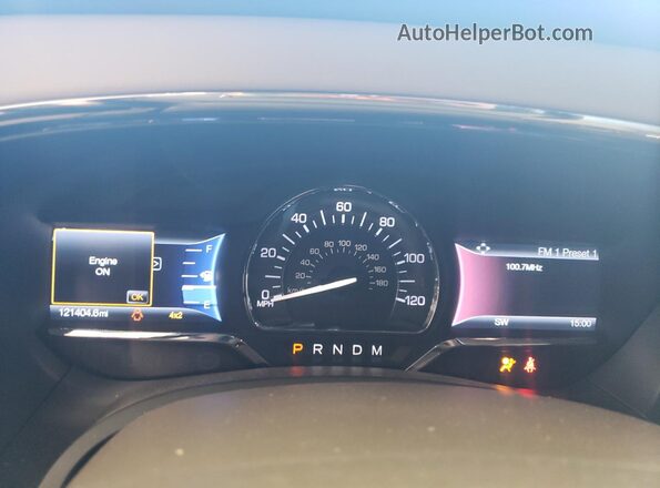 5LMJJ3JT5HEL04475 2017 LINCOLN NAVIGATOR Синий Вид щитка приборов