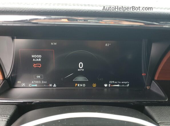 5LMJJ3LT1LEL09582 2020 LINCOLN NAVIGATOR Black Widok zestawu wskaźników