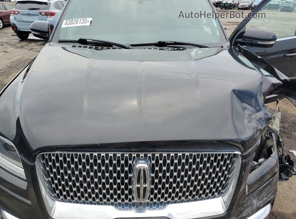 5LMJJ3LT1LEL09582 2020 LINCOLN NAVIGATOR Black Widok wnętrza z tyłu