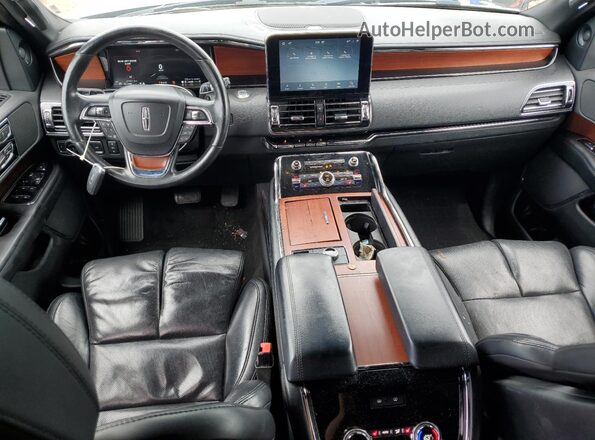 5LMJJ3LT1LEL09582 2020 LINCOLN NAVIGATOR Black Widok deski rozdzielczej