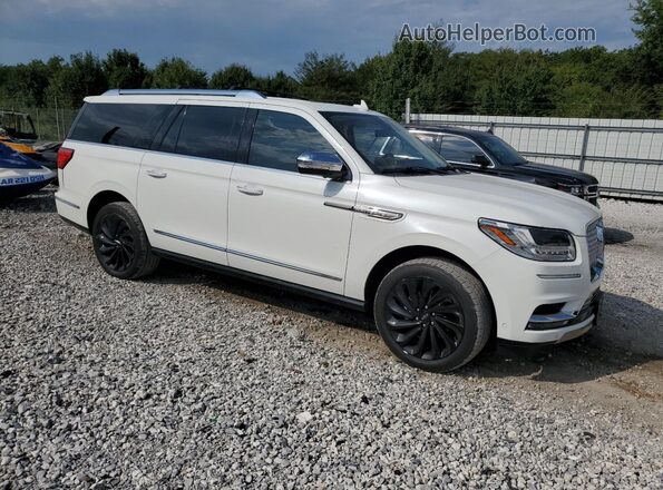 5LMJJ3TT9MEL01862 2021 LINCOLN NAVIGATOR White Передня права чверть