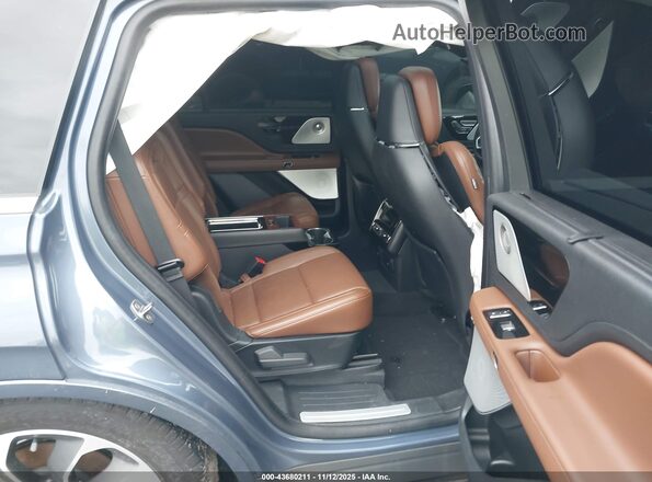 5LMYJ8XY3MNL01664 2021 LINCOLN AVIATOR Синий Вид наклейки с VIN-кодом