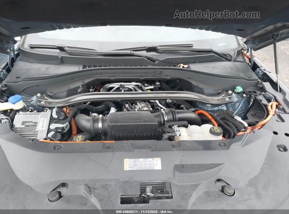 5LMYJ8XY3MNL01664 2021 LINCOLN AVIATOR Синий Вид сзади