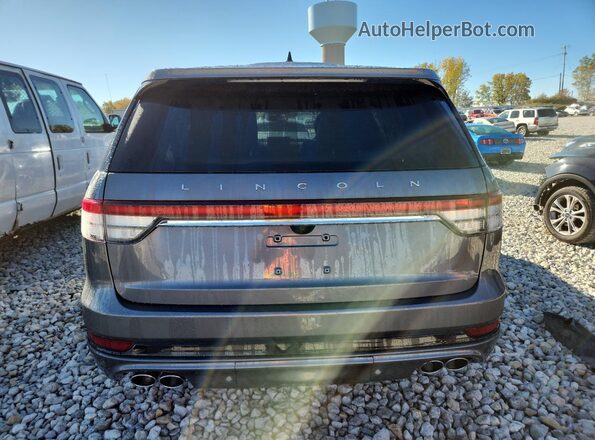 5LMYJ8XY4NNL00301 2022 LINCOLN AVIATOR Серебряный Вид сзади