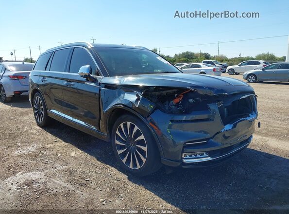 5LMYJ9YY3NNL01024 2022 LINCOLN AVIATOR Gray 