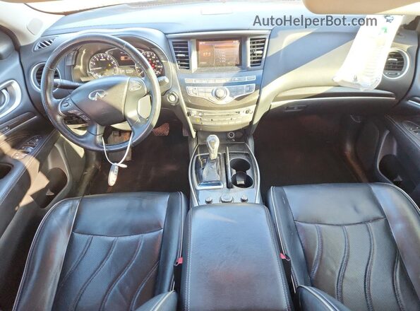 5N1AL0MM2GC513649 2016 INFINITI QX60 Черный Вид панели приборов