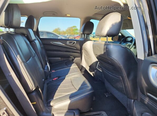 5N1AL0MM2GC513649 2016 INFINITI QX60 Черный Вид задней части салона