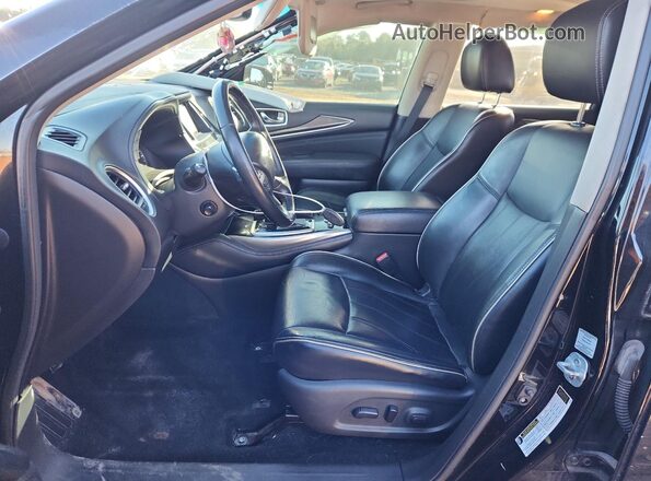 5N1AL0MM2GC513649 2016 INFINITI QX60 Черный Вид салона спереди