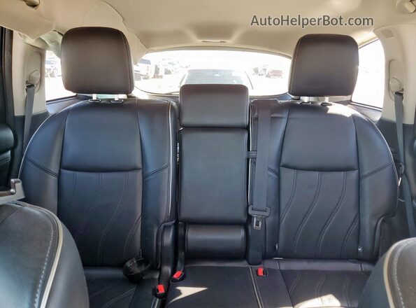 5N1AL0MM8GC502624 2016 INFINITI QX60 Silver Հետևի նստատեղերի տեսք