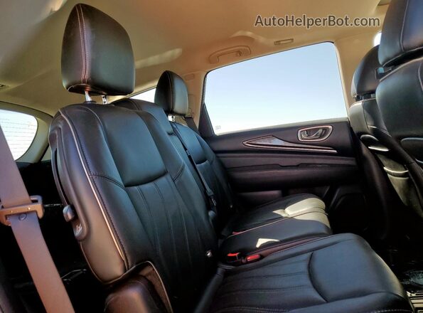 5N1AL0MM8GC502624 2016 INFINITI QX60 Silver Սալոնի հետևի տեսք
