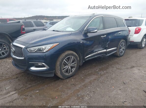 5N1AL0MN3GC518545 2016 INFINITI QX60 Blue Vista tres cuartos delantera izquierda