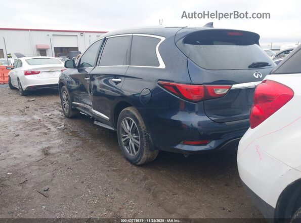 5N1AL0MN3GC518545 2016 INFINITI QX60 Blue Trasero izquierdo