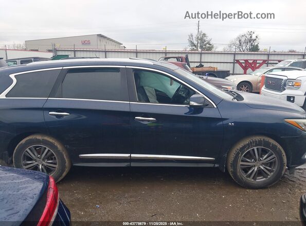 5N1AL0MN3GC518545 2016 INFINITI QX60 Blue Vista interior trasera