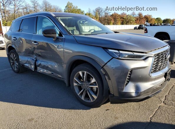 5N1AL1FS4SC340212 2025 INFINITI QX60 Gray Передня права чверть