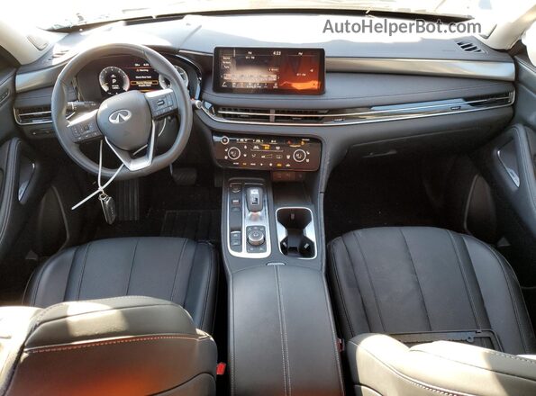 5N1AL1FS4SC340212 2025 INFINITI QX60 Gray Вид панелі приладів