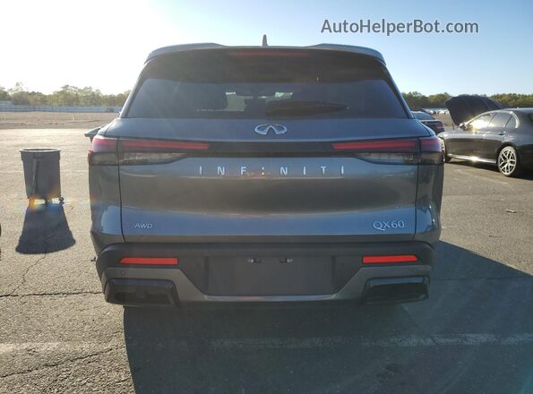 5N1AL1FS4SC340212 2025 INFINITI QX60 Gray Вид ззаду