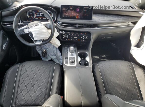 5N1AL1HU8SC335710 2025 INFINITI QX60 Charcoal წინა პანელის ხედი