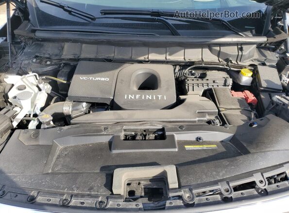 5N1AL1HU8SC335710 2025 INFINITI QX60 Charcoal ძრავის განყოფილების ხედი