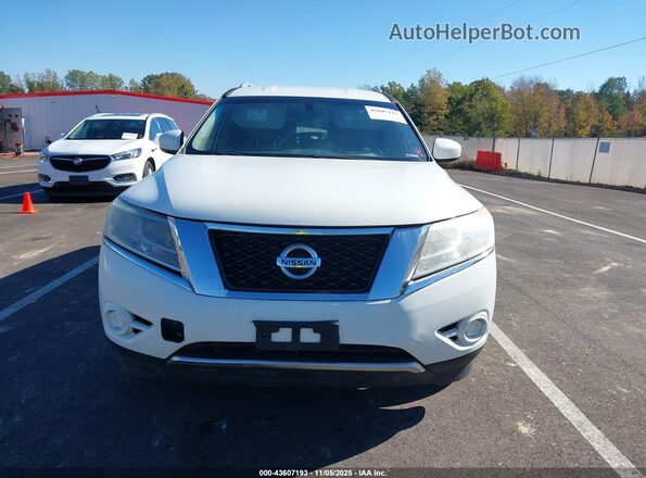 5N1AR2MM0GC657937 2016 NISSAN PATHFINDER White Rear interior view
