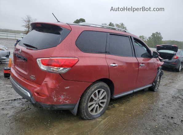 5N1AR2MM1GC612795 2016 NISSAN PATHFINDER Red Հետևի աջ
