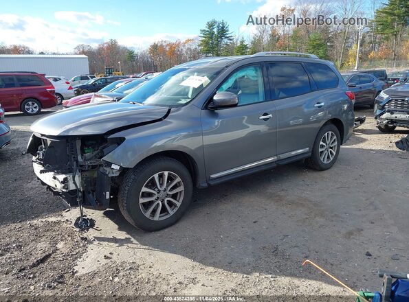 5N1AR2MM5GC642222 2016 NISSAN PATHFINDER Gray Przód lewy