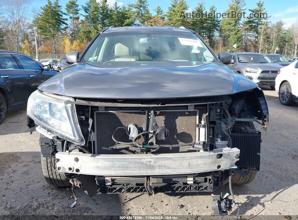 5N1AR2MM5GC642222 2016 NISSAN PATHFINDER Gray Widok wnętrza z tyłu