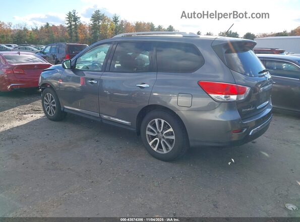 5N1AR2MM5GC642222 2016 NISSAN PATHFINDER Gray Tył lewy