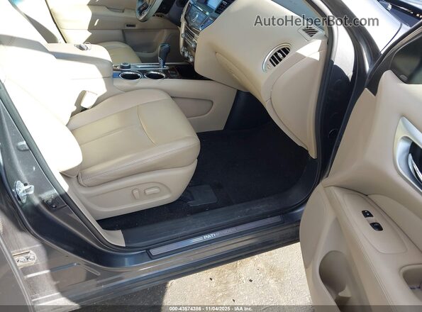 5N1AR2MM5GC642222 2016 NISSAN PATHFINDER Gray Widok wnętrza z przodu