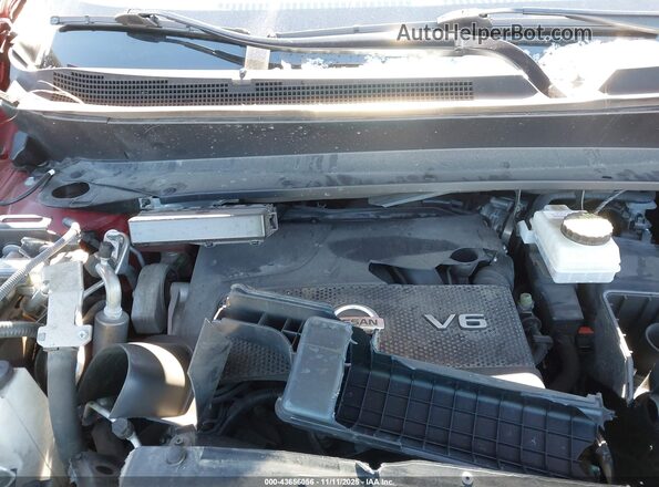 5N1AR2MM7GC655411 2016 NISSAN PATHFINDER Red Rear view