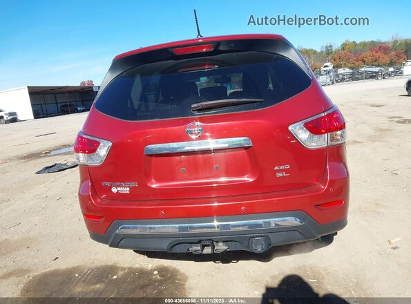 5N1AR2MM7GC655411 2016 NISSAN PATHFINDER Red 