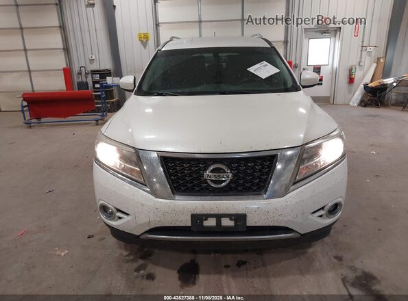 5N1AR2MM8GC642327 2016 NISSAN PATHFINDER White Вид задньої частини салону