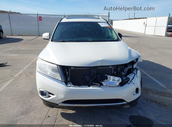 5N1AR2MMXGC617137 2016 NISSAN PATHFINDER White უკანა სალონის ხედი