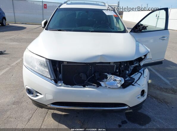 5N1AR2MMXGC617137 2016 NISSAN PATHFINDER White წინა ხედი