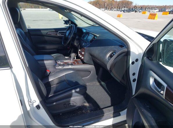 5N1AR2MMXGC617137 2016 NISSAN PATHFINDER White წინა სალონის ხედი